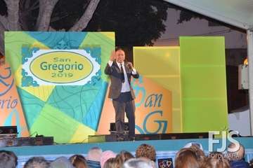 Actuación del humorista Maestro Florido (Foto Francisco Javier Santana)